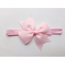 "Coco" Petite bow headband - Ballet Pink